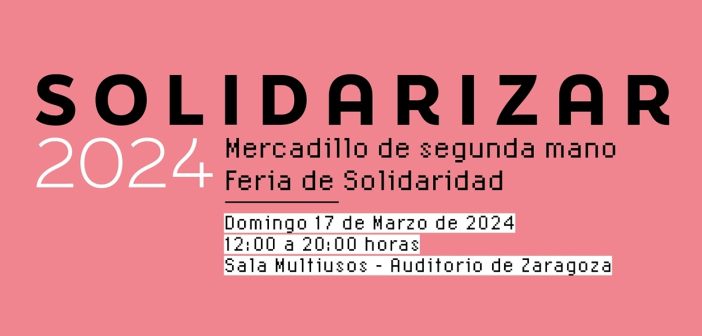 Solidarizar 2024 se celebrará el domingo 17 de marzo